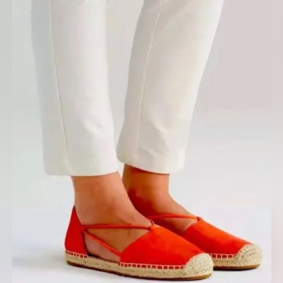 Eileen Fisher Lee Suede Espadrille Flat - Picture 1 of 7